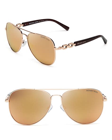 michael kors mirrored sunglasses|michael kors sunglasses with diamonds.